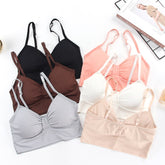 Seamless Knot Padded Bra Free Size 30-38