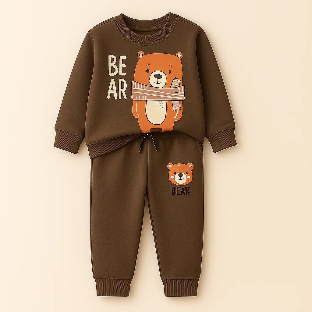 Three fleece track suit