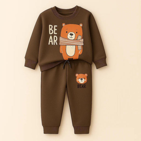 Three fleece track suit