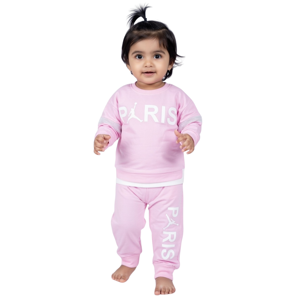 Girls & Boys - Soft-Touch Paris Graphic Co-ord Set