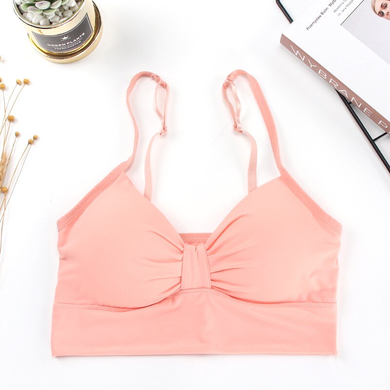 Seamless Knot Padded Bra Free Size 30-38