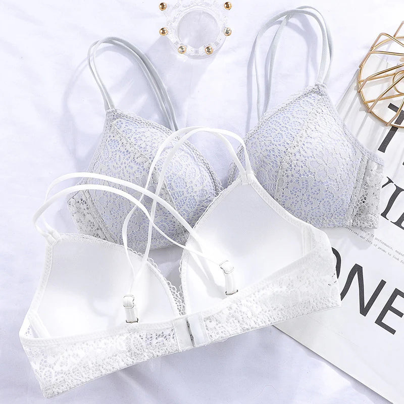 Double Stripped Single Padded Bra