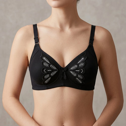 Plus Size Single Padded Bra for Women –Comfort & Support