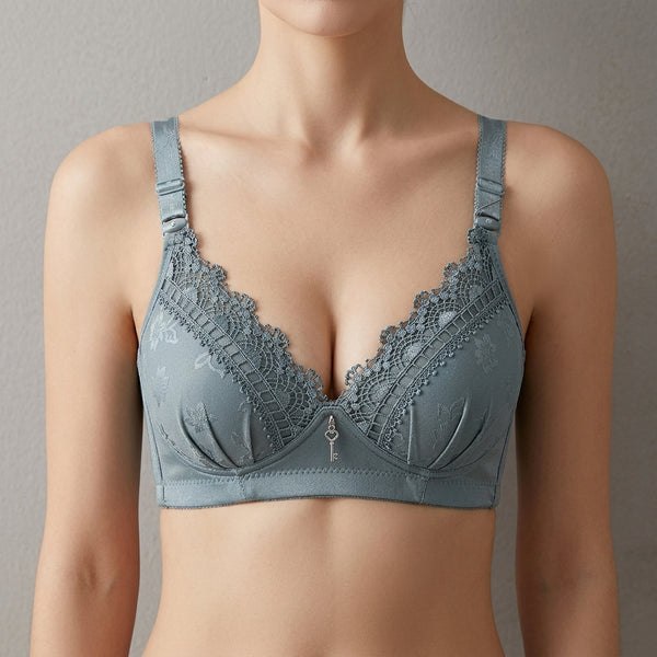 Women’s Black Lace Bra – Elegant Support & Comfort