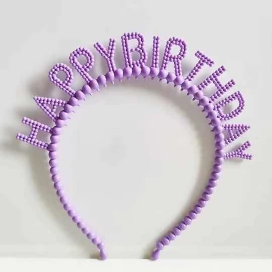 Birthday Hairbands
