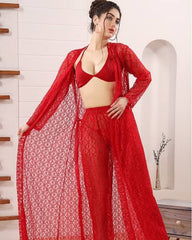 4 Pcs Nighty set