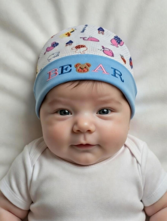 Newborn Baby Cap – Soft & Comfortable