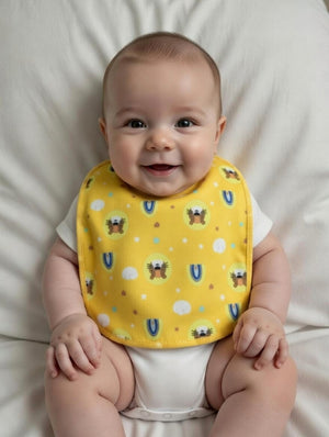 🍼💕 Cute Infant Bibs pack of 2
