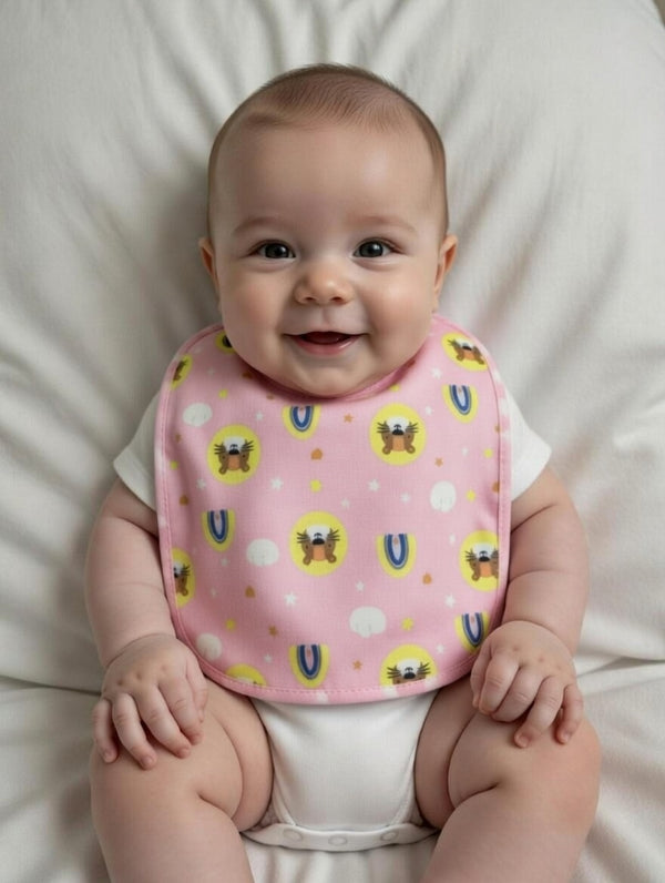 🍼💕 Cute Infant Bibs pack of 2