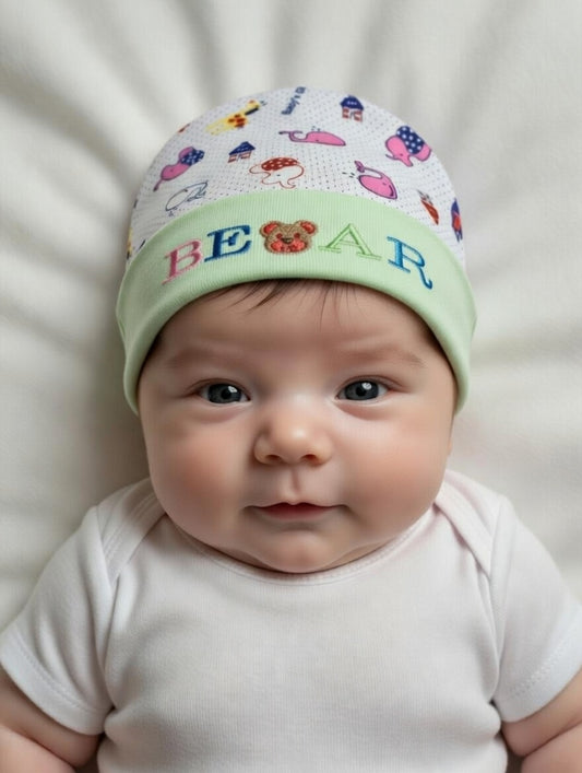 Newborn Baby Cap – Soft & Comfortable