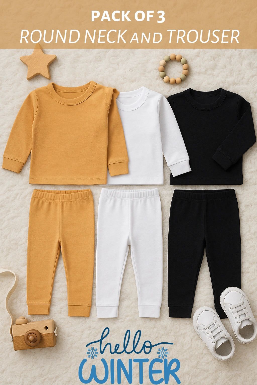 Round Neck & Trouser set