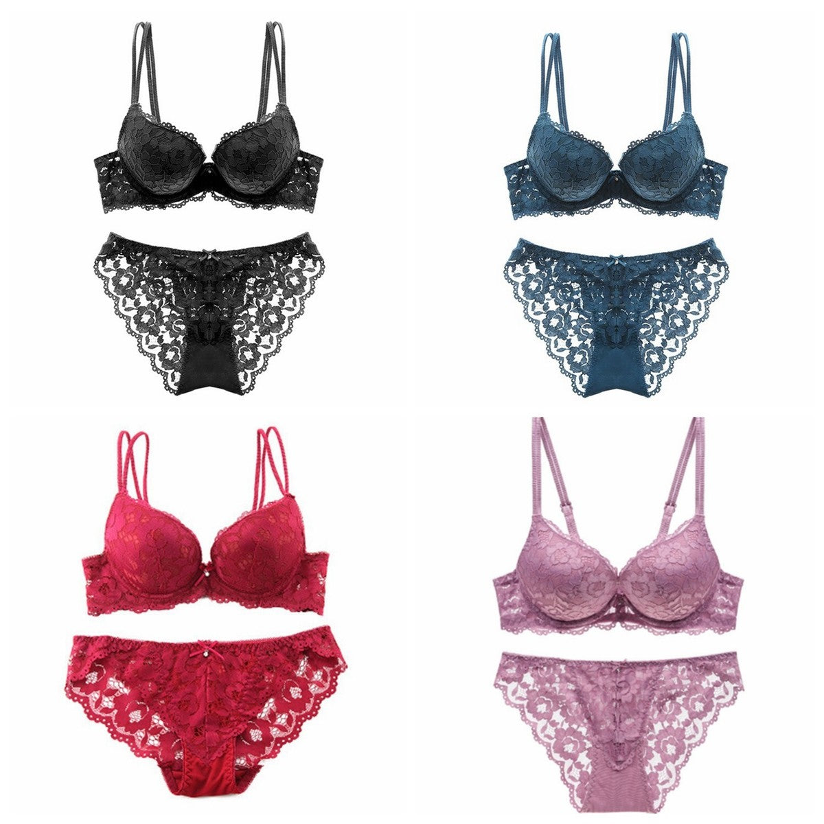 Bridal Lingerie Bra Panty Set - Basic